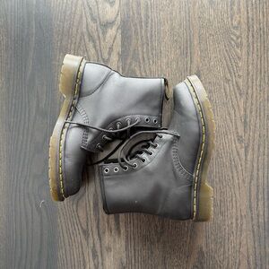 Dr. Martens Black Combat Boots